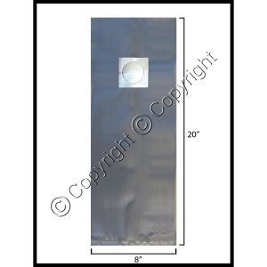 (image for) Large Mushroom Grow Bag - [Extra Thick 3.2 mil] [0.5 um Filter]