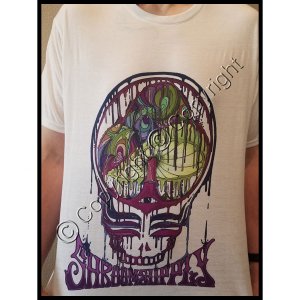 (image for) Steal Your Shrooms - Official T-Shirt (White)