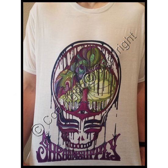 (image for) Steal Your Shrooms - Official T-Shirt (White)